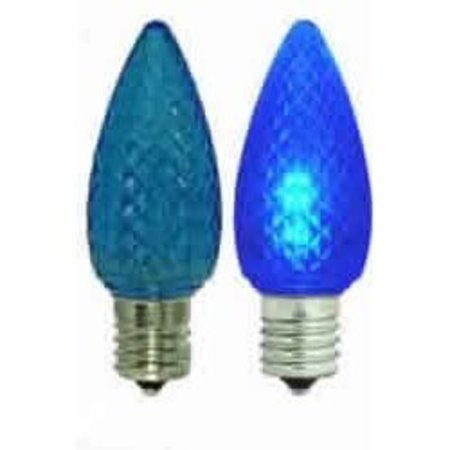 ILB GOLD Bulb, LED Base Type E12, Replacement For Norman Lamps LED-C9-Blue, 2PK LED-C9-BLUE